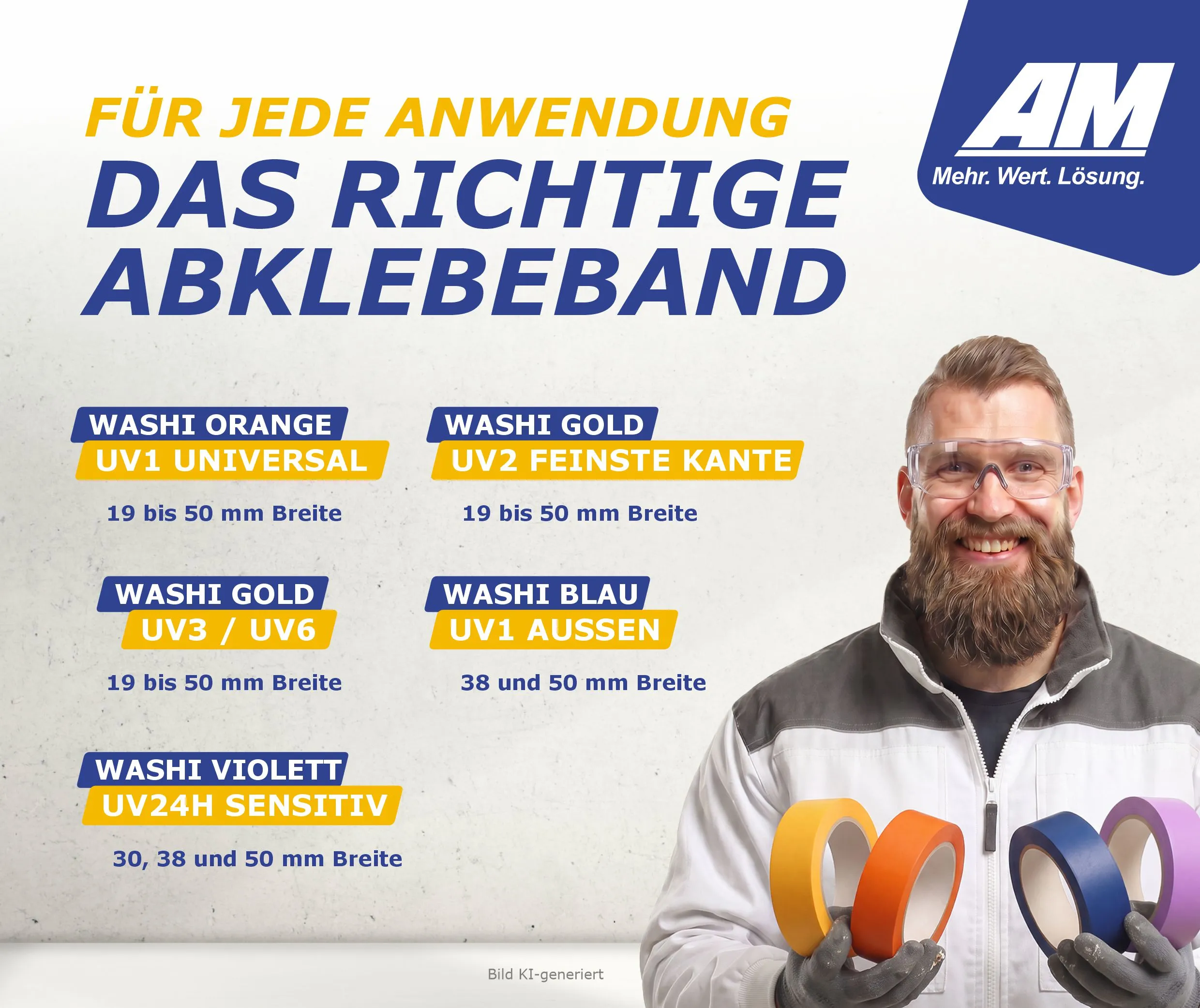 Glasschutzfolien von AM Folien GmbH